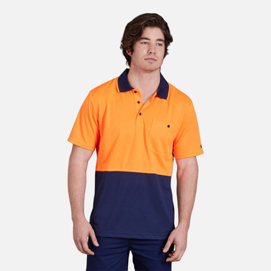 K54205-Workcool Hyperfreeze Spliced Polo S/S