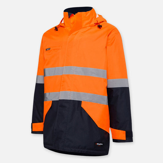 K55010-Reflective Insulated Wet Weather Jacket