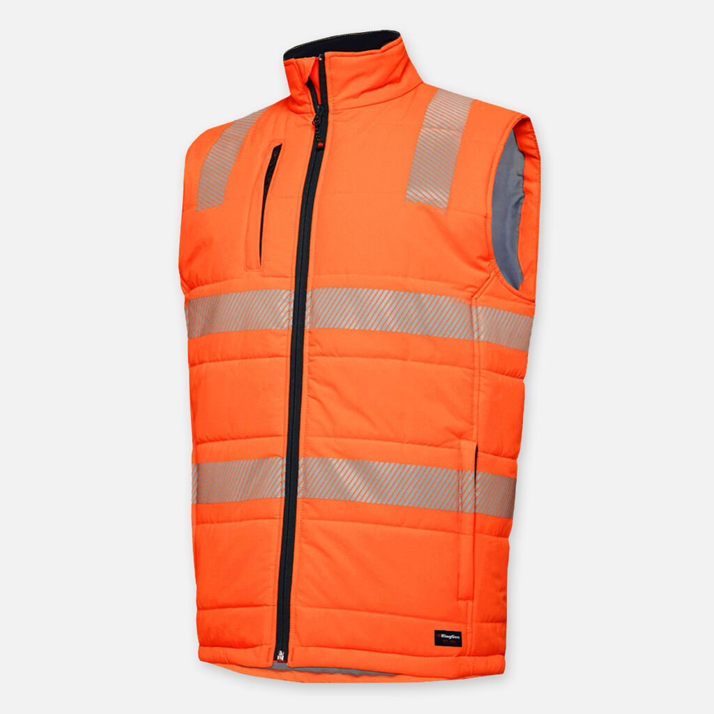 K55020-Reflective Puffer Vest