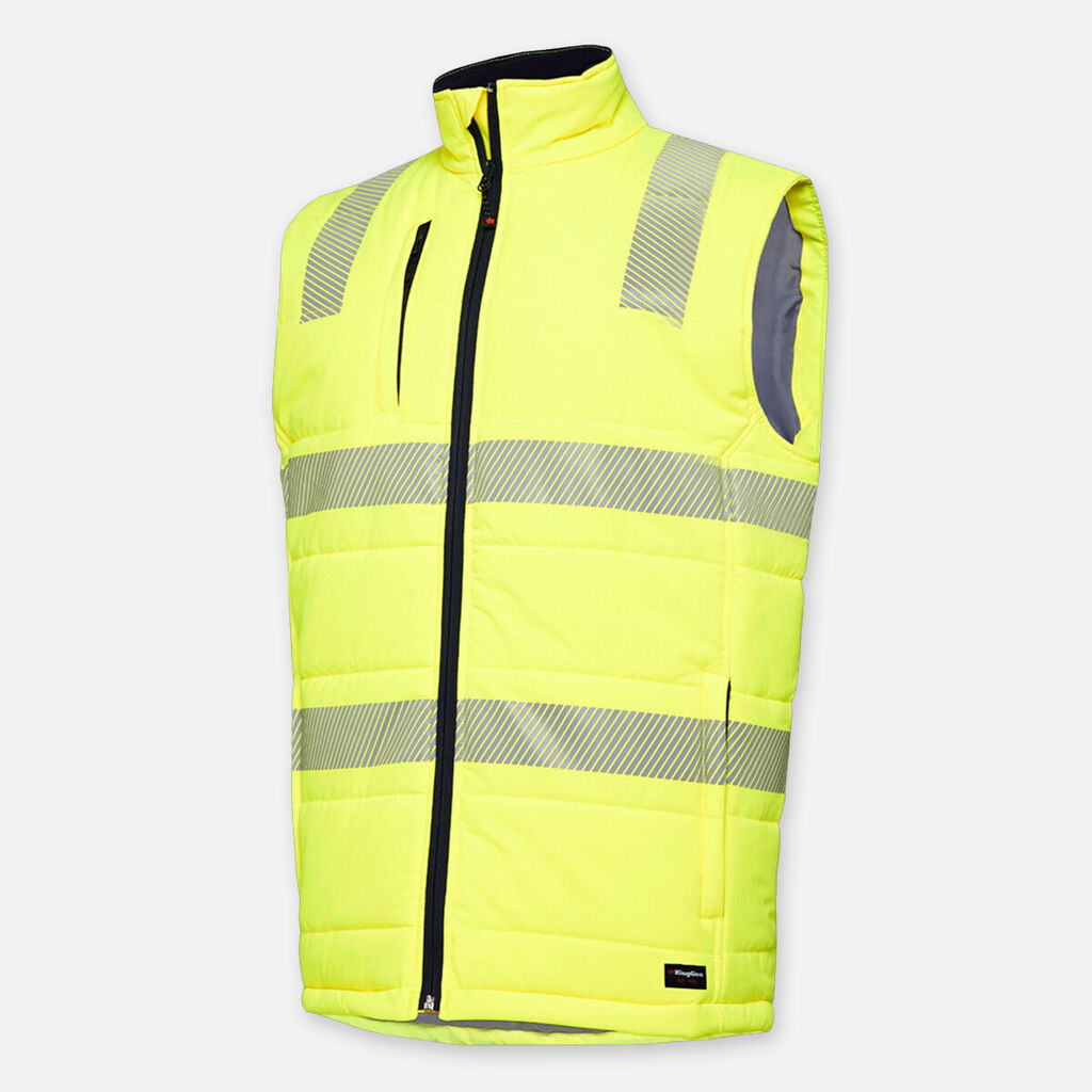 K55020-Reflective Puffer Vest