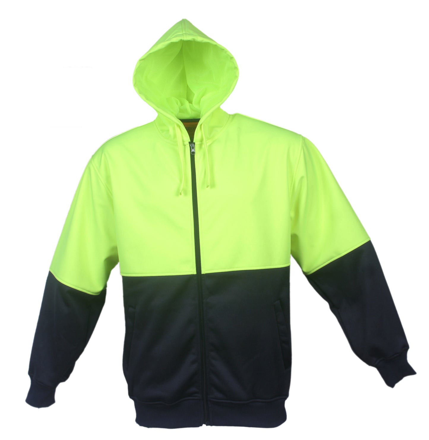 SJ1104-Unisex Adults Hi-Vis Full Zip Hoodie