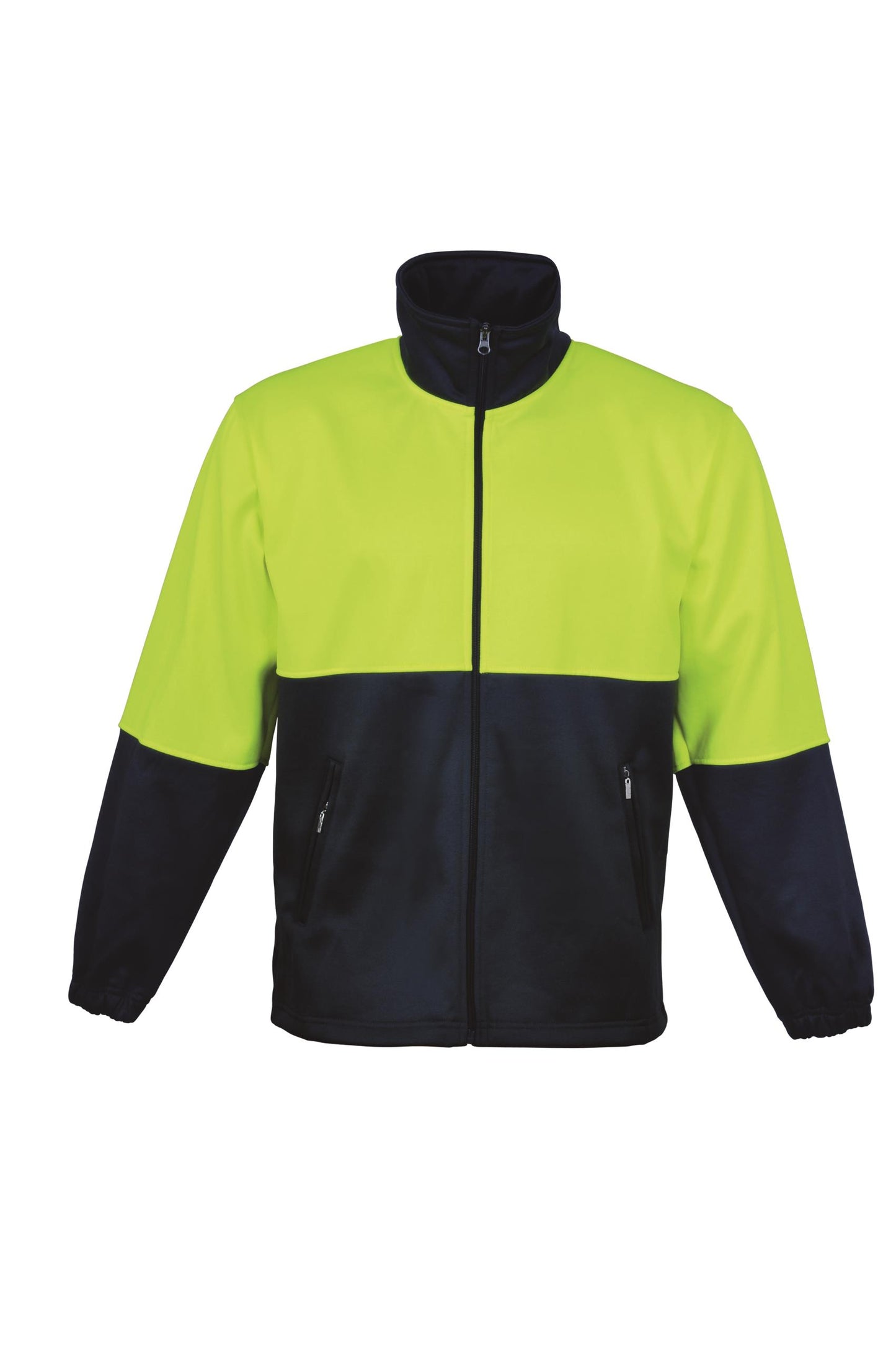 SJ1237-Hi-Vis Full Zip Fleece