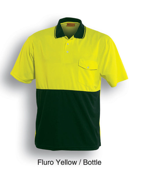 SP0427-Hi-Vis Safety Polo -Short Sleeve