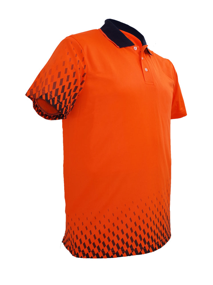 SP0703-Hi-Vis Gradient Polo