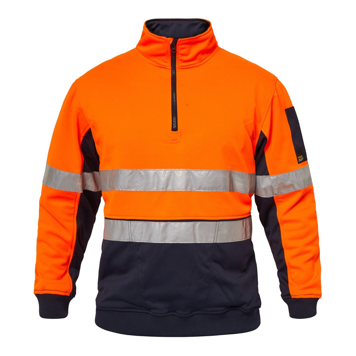 WT8013-Hi Vis 1/2 Zip Pullover Tape