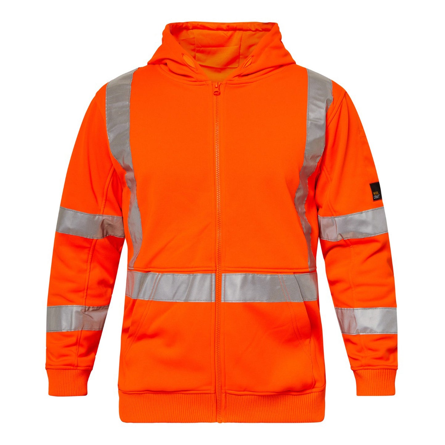 WT8016-Hi Vis Hoodie W/  X-Tape