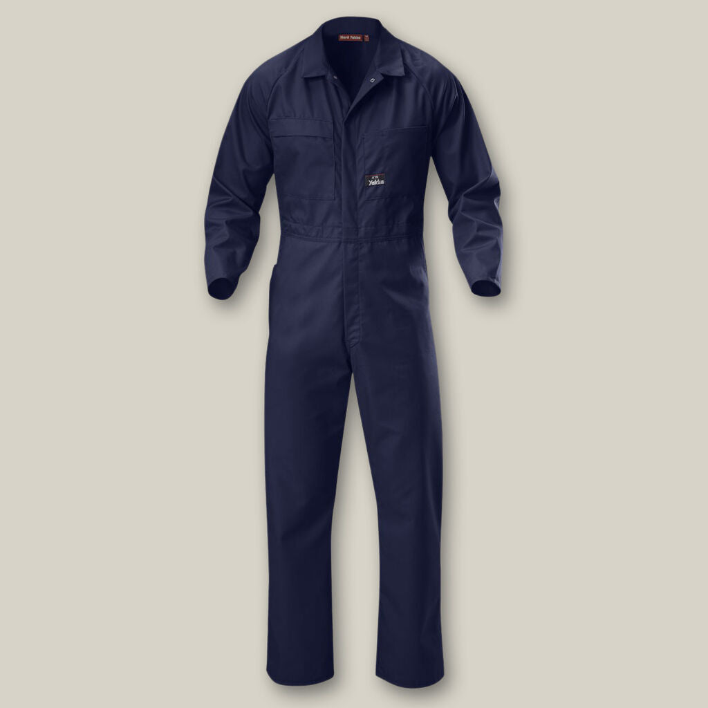 Y00015-POLY-COTTON COVERALL