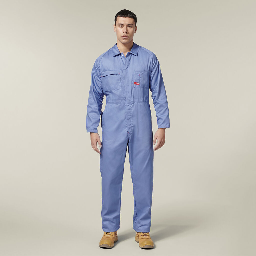 Y00030-LIGHTWEIGHT COTTON DRILL COVERALL