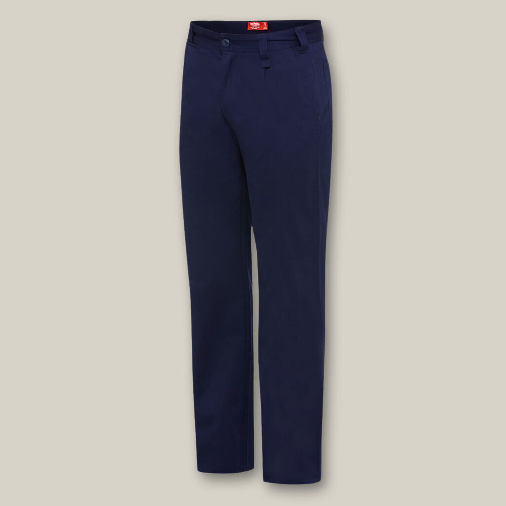 Y02530-CORE PLEATED FRONT COTTON DRILL PANT