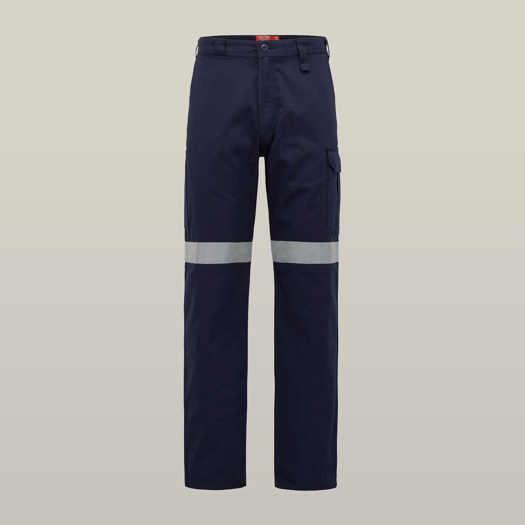 Y02575-CORE COTTON CARGO DRILL TAPED PANT