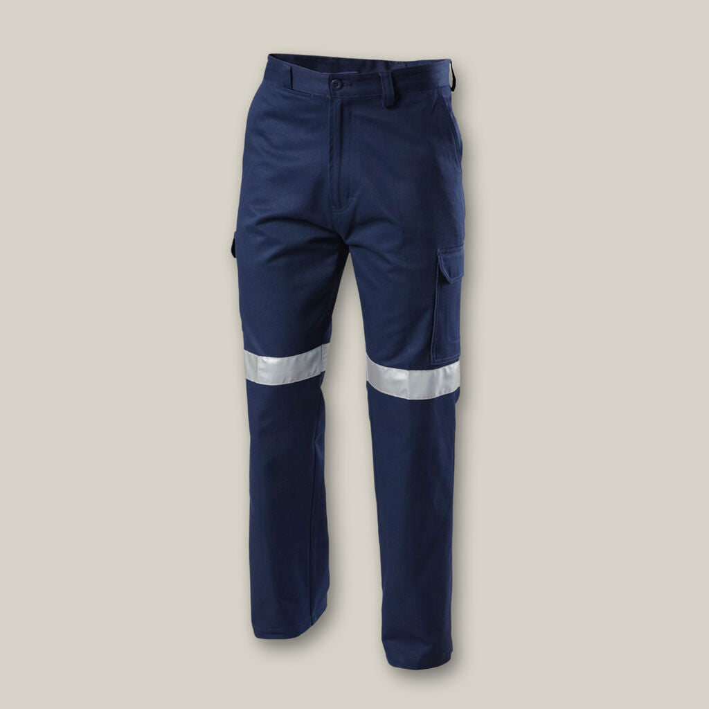 Y02750-TAPED COTTON DRILL CARGO PANT