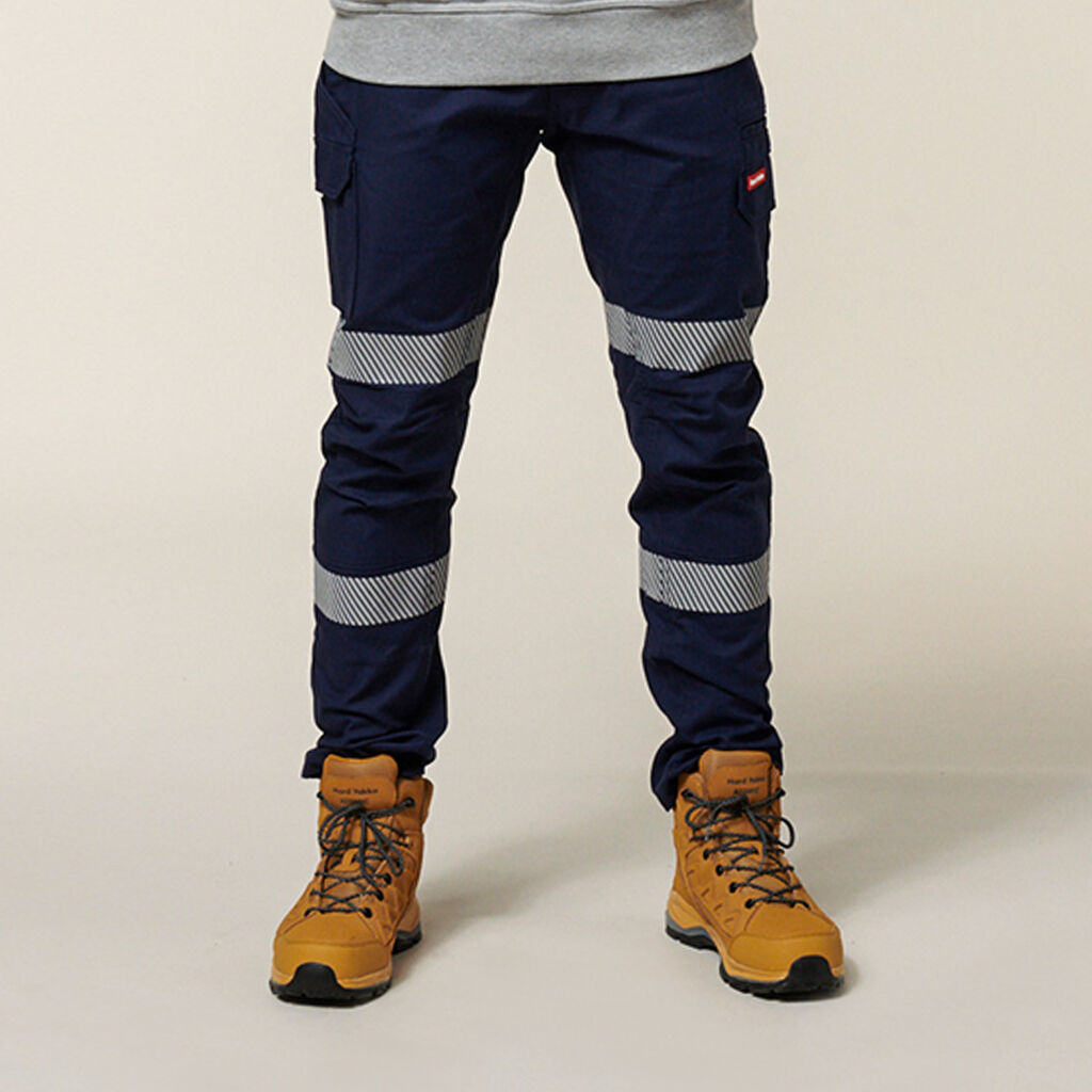 Y02855-SLIM FIT STRETCH CANVAS CARGO PANT