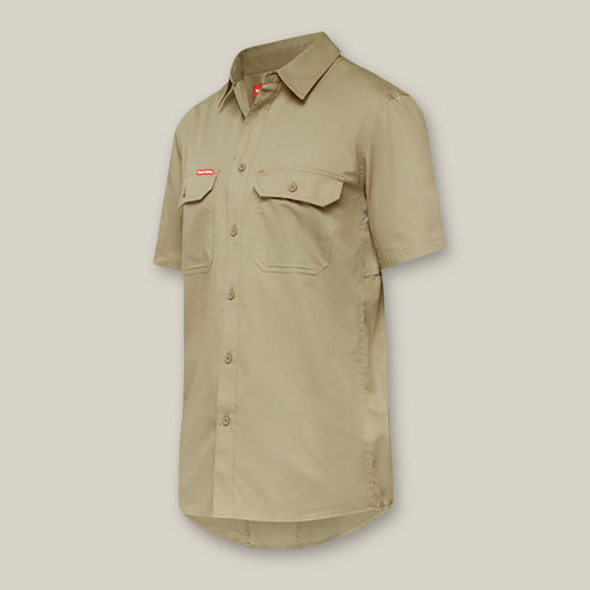 Y07715-KOOLGEAR VENTED SHORT SLEEVE COTTON WORK SHIRT