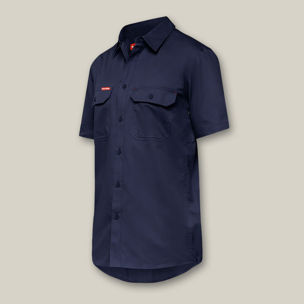 Y07715-KOOLGEAR VENTED SHORT SLEEVE COTTON WORK SHIRT