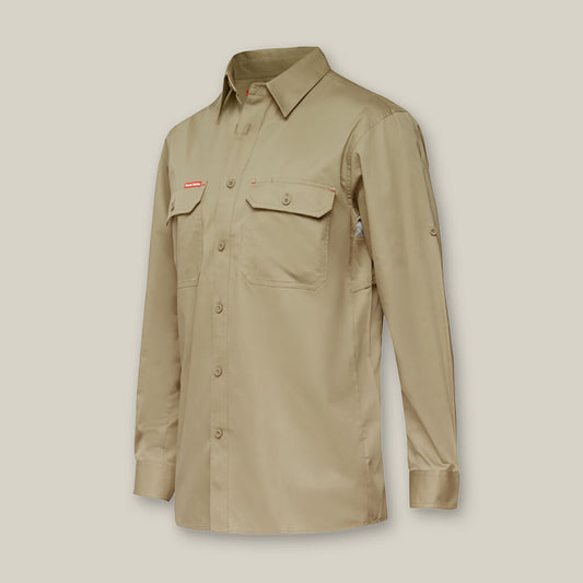 Y07720-KOOLGEAR VENTED LONG SLEEVE COTTON WORK SHIRT