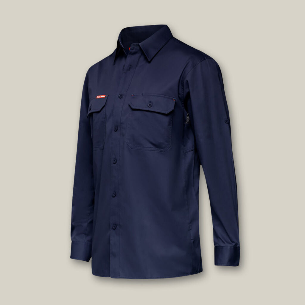 Y07720-KOOLGEAR VENTED LONG SLEEVE COTTON WORK SHIRT