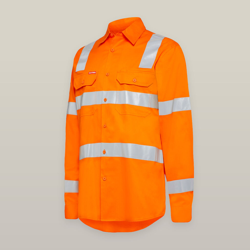 Y08421-WOMEN’S FOUNDATIONS BIOMOTION HI-VIS TAPED LONG SLEEVE SHIRT