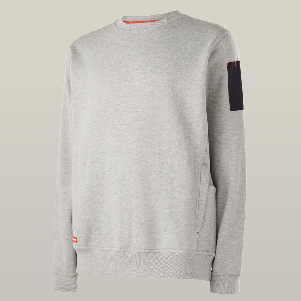 Y19324-CREW NECK FLEECE JUMPER