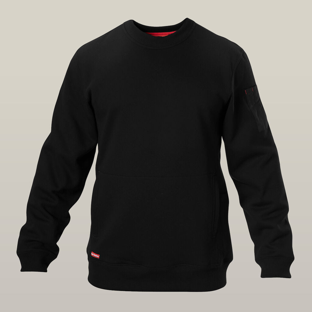 Y19324-CREW NECK FLEECE JUMPER