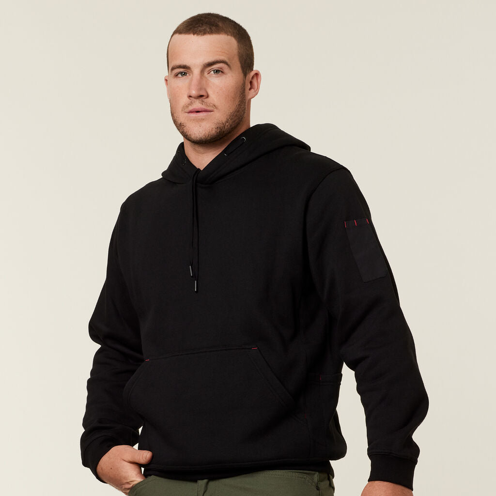 Y19326-BRUSHED FLEECE WORKWEAR HOODIE